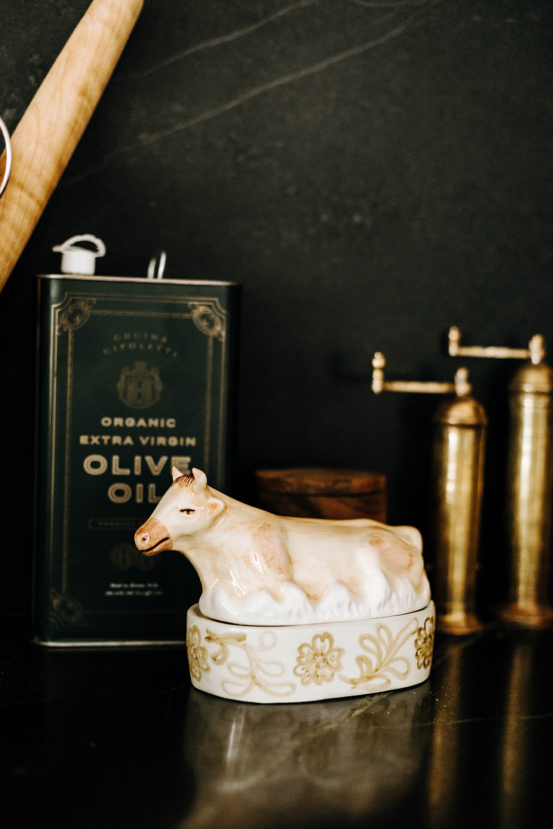 Cow Butter Dish