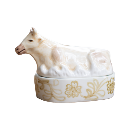 Cow Butter Dish