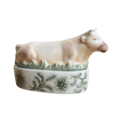 Cow Butter Dish