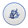 Lisbon Floral Dinner Plate ~ hand painted