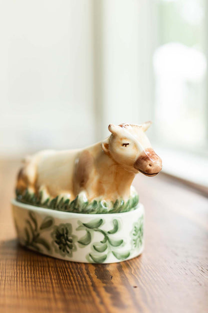 Cow Butter Dish
