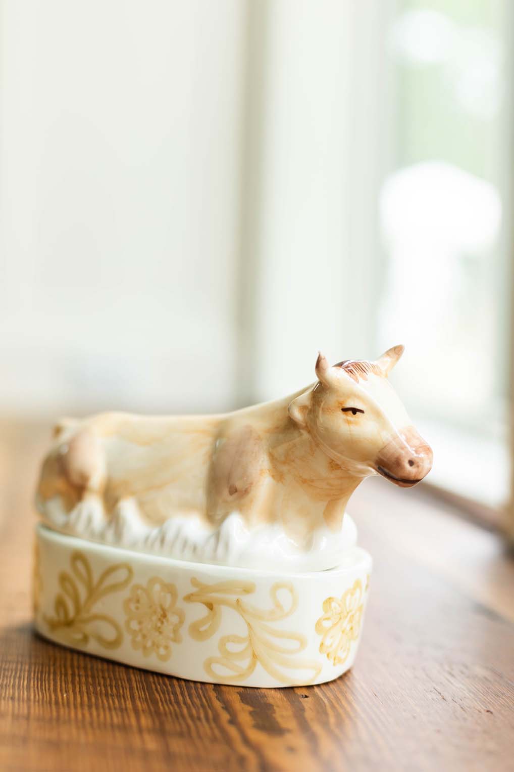 Cow Butter Dish