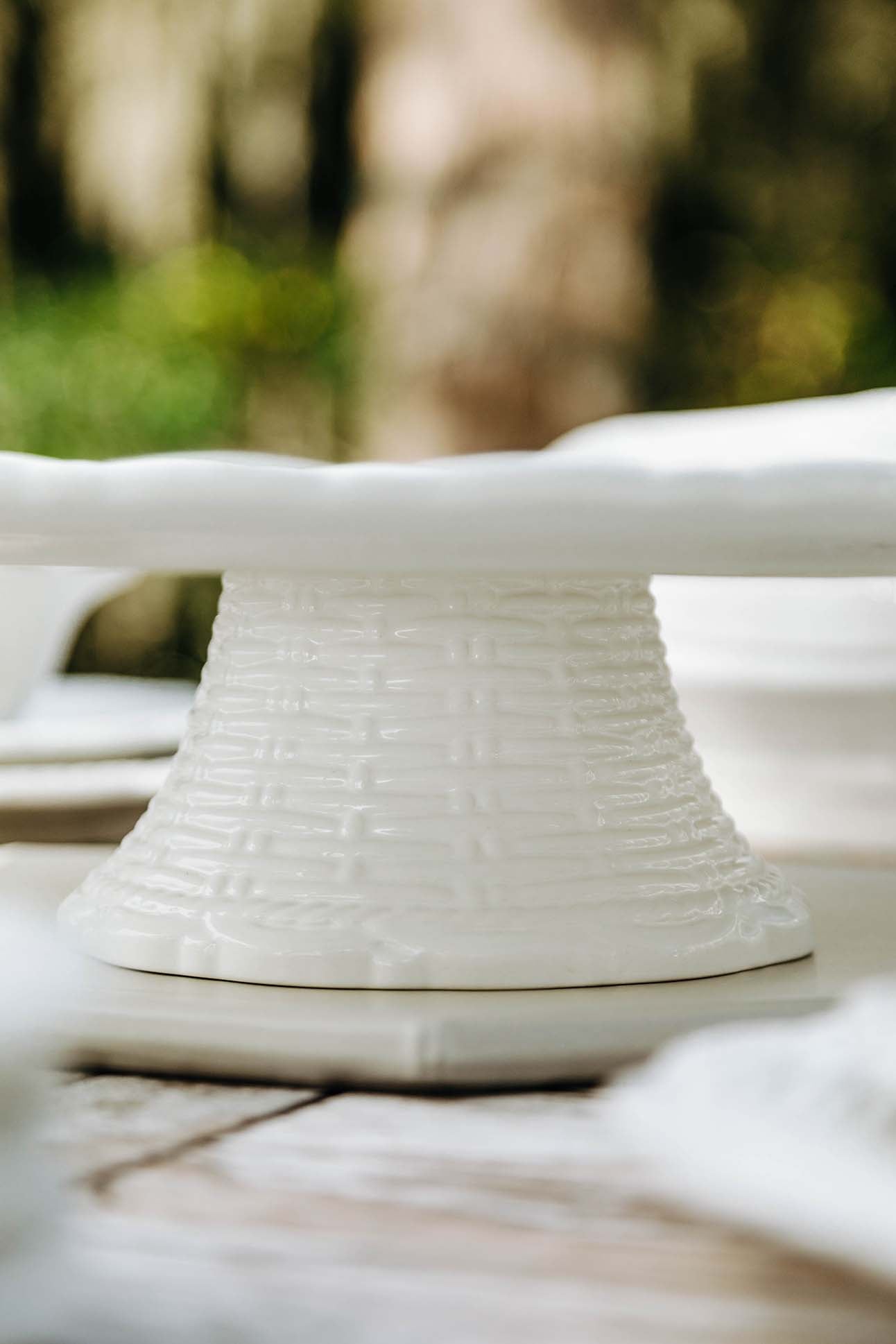 Basket Jubilee Cake Stand