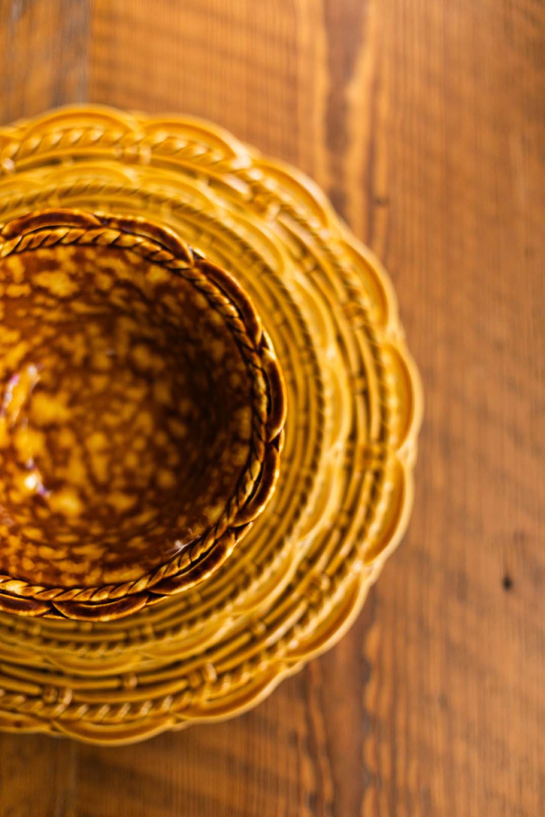 Basket Jubilee Salad Plate