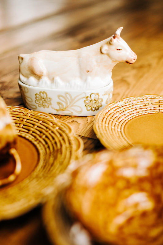 Cow Butter Dish