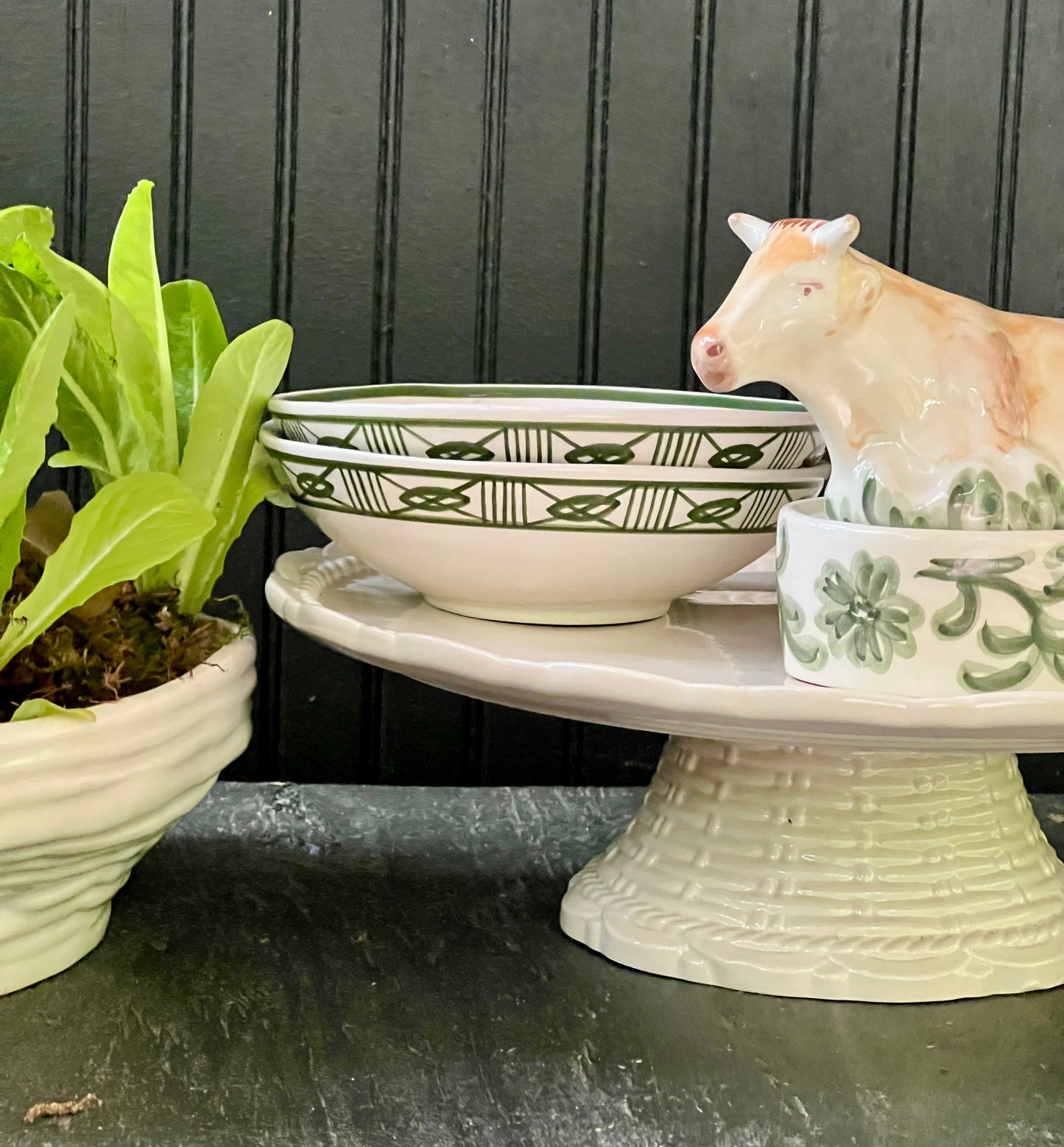 Cow Butter Dish