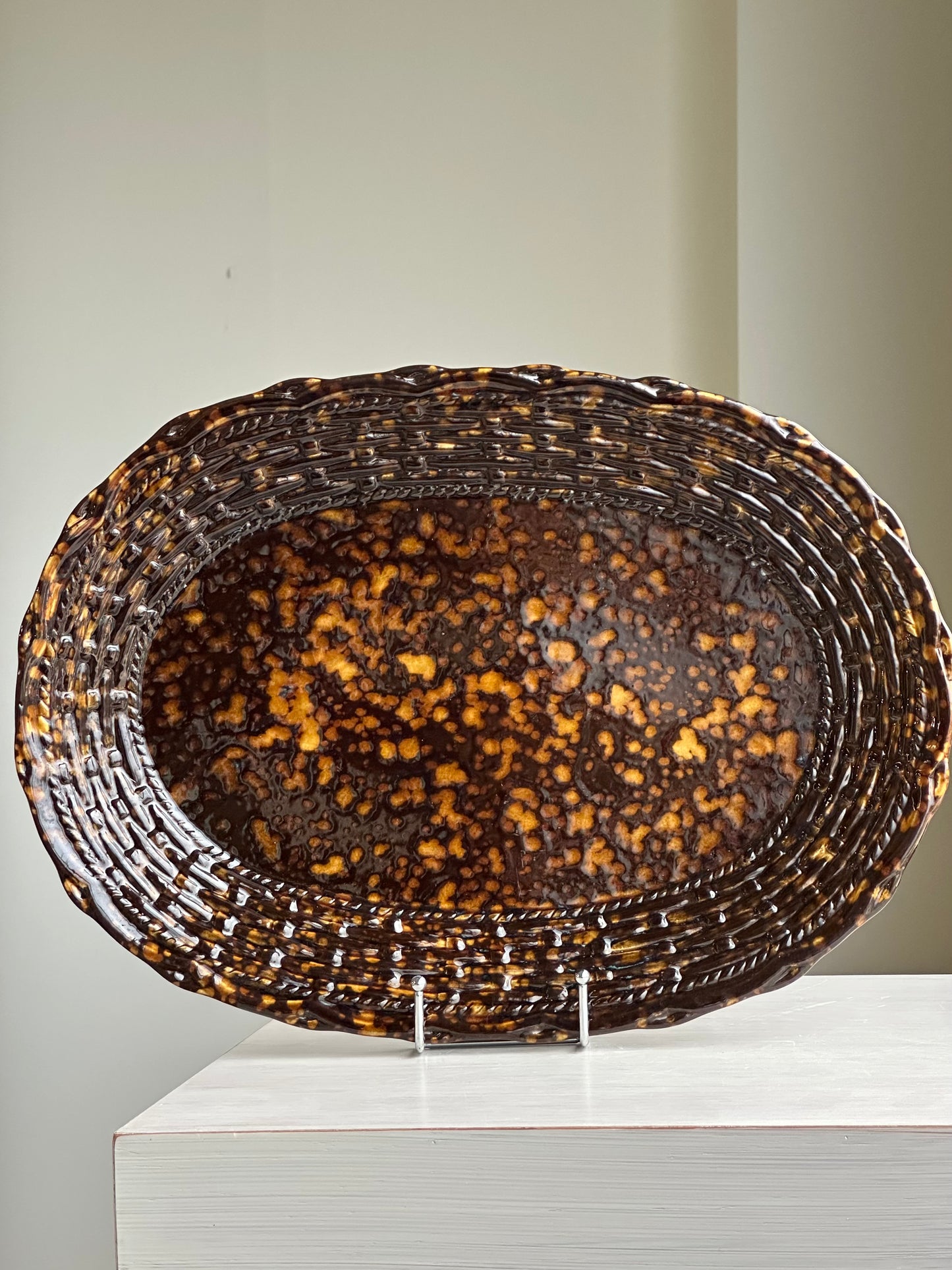 Tortoise Oval Platter