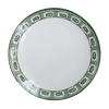 Lisbon Dinner Plate with Filigree Rim ~ hand painted
